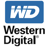 Western Digital logo.